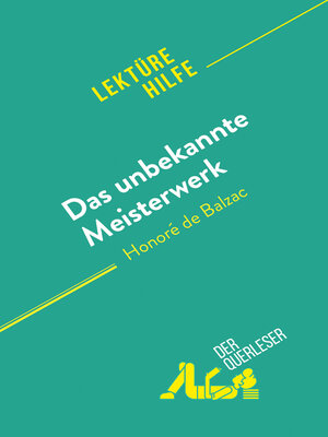 cover image of Das unbekannte Meisterwerk
